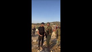 😈 "TODAY : Armed Israeli settlers + soldiers TERRORIZED Masafer Yatta today, storming homes