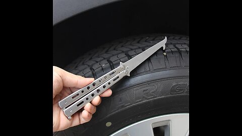 Foldable Car Tire Cleaning Hook, Gap Stone Remover, for All Kinds of Tires