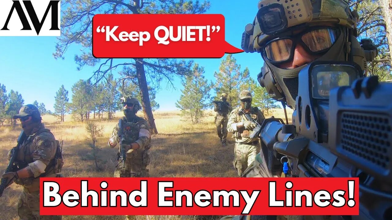 BEHIND ENEMY LINES! Intense Airsoft battle at American Milsim 1862 | Part 3