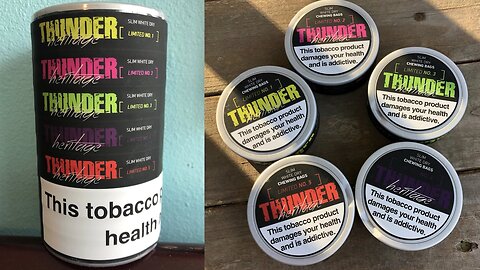 Thunder Heritage (Limited Edition, 2019) Chew bag Review