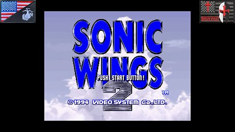 ソニック・ウイングス2 (NEOGEO CD - Attract Mode) [JP Version of "Aero Fighters 2"]