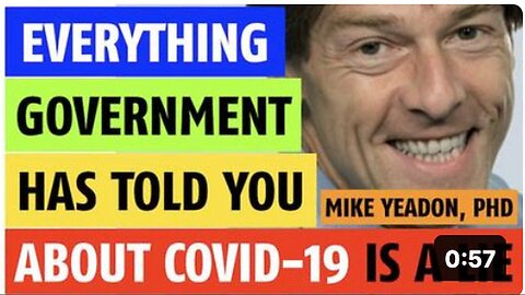 "Exposing COVID-19 Misinformation: Insights from Dr. Mike Yeadon, PhD"