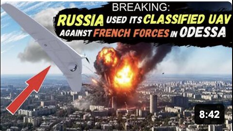 Russia's Latest Classified UAV Buried Fifty FRENCH Mercenaries ALIVE under the Rubble of DORMITORY