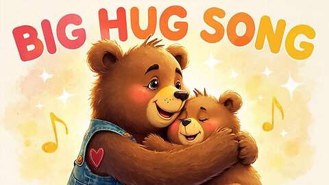 Papa Bear’s Big Hug Anthem 🐻❤️ | Kids Song About Hugs, Love & Safety