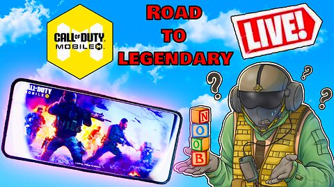 Call of Duty Mobile: Road to Legendary Rank! (LIVE)