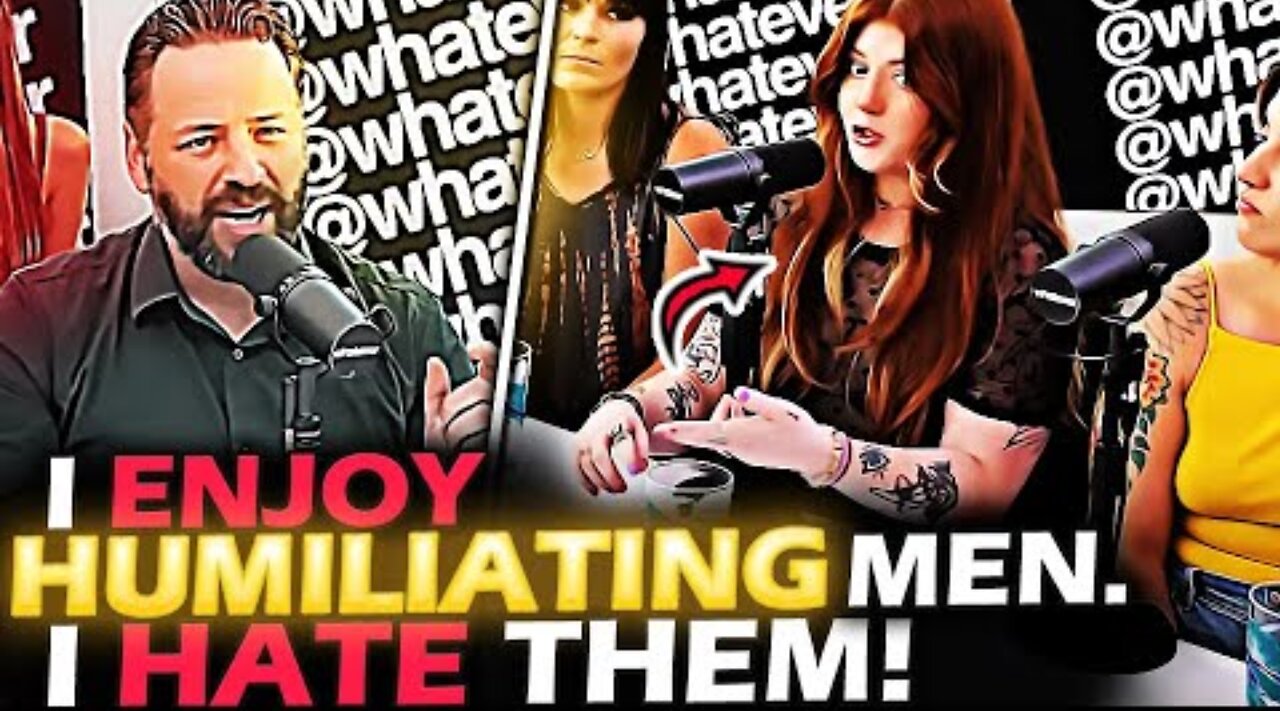 MAN-HATING liberal feminist gets OBLITERATED by Andrew when she says THIS