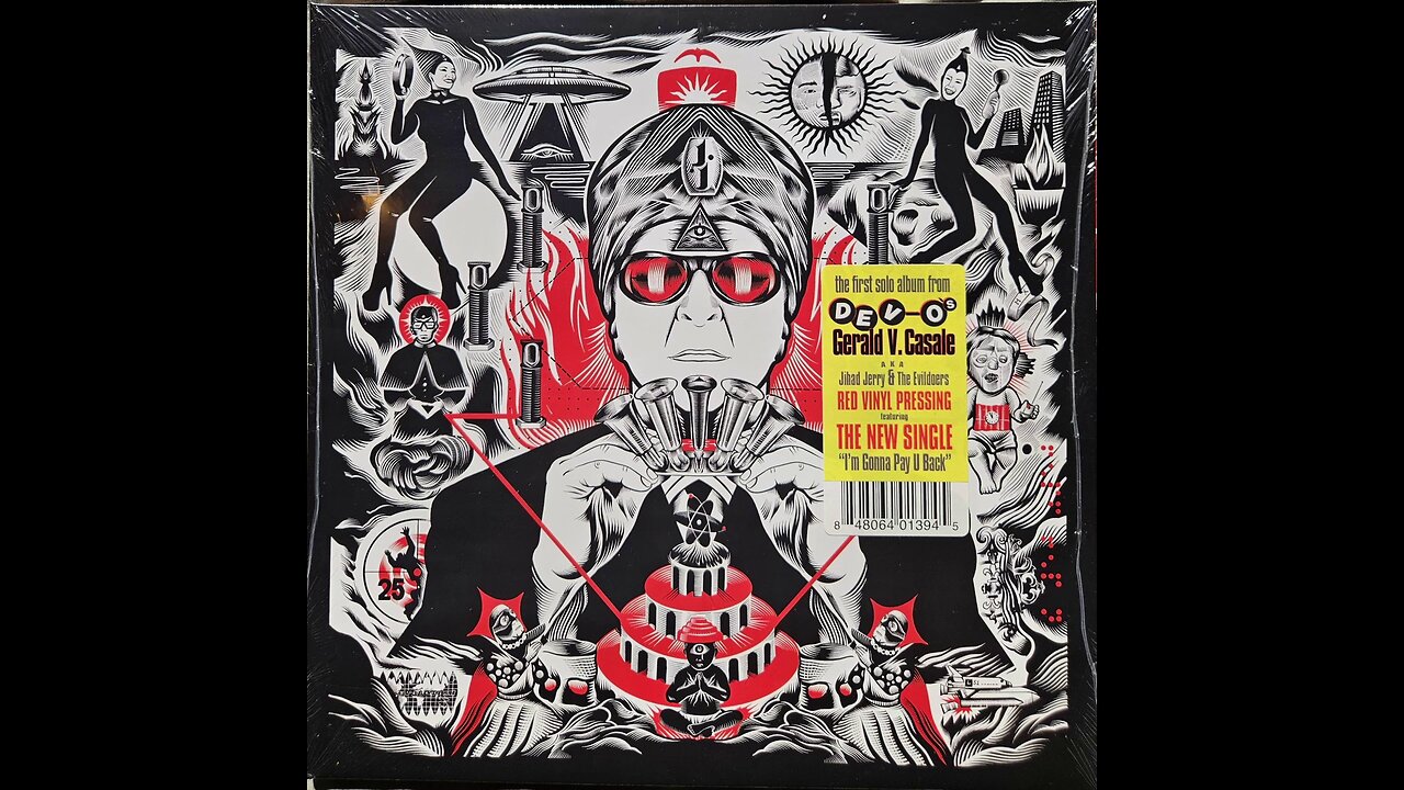 DEVO's Gerald V. Casale - AKA Jihad Jerry & the Evildoers (2006/2021) [Full Album] Vinyl Rip