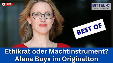 Best of - Ethikrat oder Machtinstrument? Alena Buyx im Originalton - 9.11.2025
