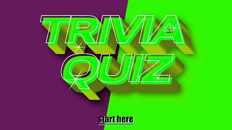Trivia Quiz