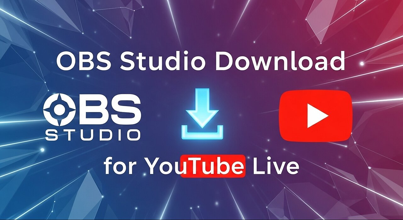 OBS Studio Download for Youtube Live