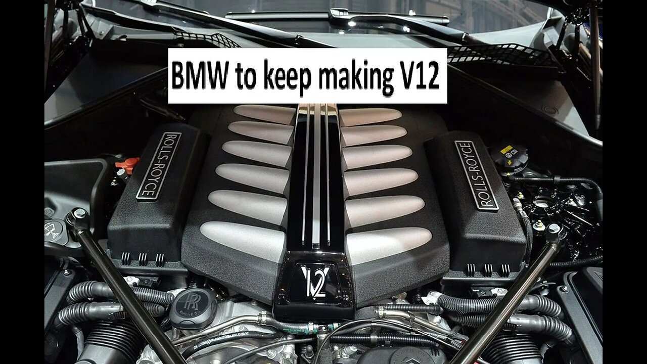 BMW continues the V12 engine