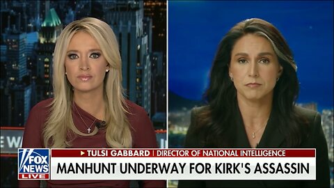 DNI Tulsi Gabbard Pays Her Respects To Charlie Kirk