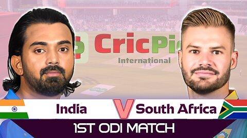 LIVE ODI | India vs South Africa | 1st Match | IND vs SA