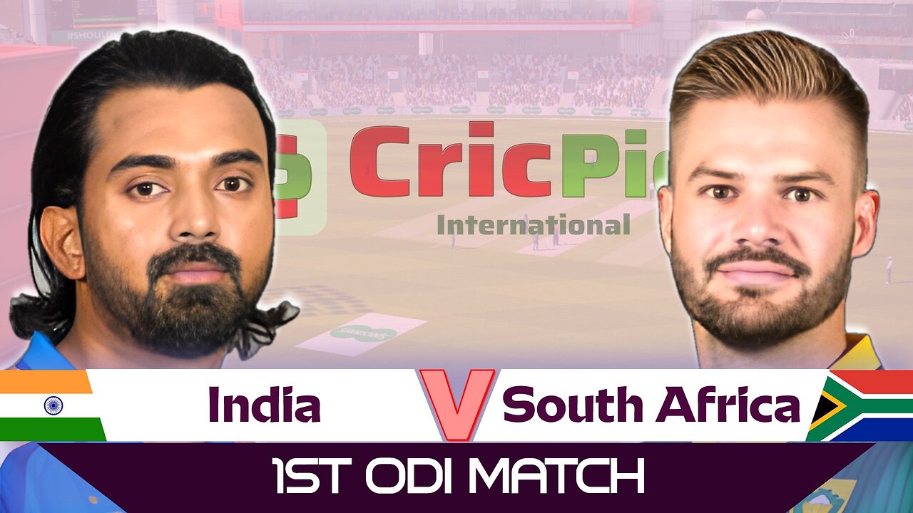 LIVE ODI | India vs South Africa | 1st Match | IND vs SA