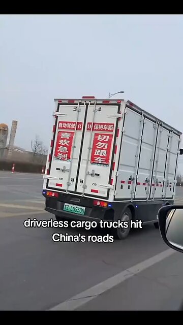 Driverless cargo trucks roll out on China’s roads #driverlesstrucks #China #japd