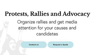 Protest are FAKE - They are staged events - Crowds On Demand