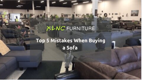 Top 5 Mistakes When Buying a Sofa