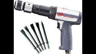 Ingersoll Rand 119MAXK Vibration Reduced Long-Barrel Air Hammer Chisel Set