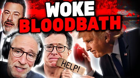 Jimmy Kimmel MELTDOWN After Stephen Colbert FIRED & Jon Stewart Likely FIRED Next! Trump ROASTS Em!