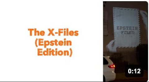 The X-Files (Epstein Edition)