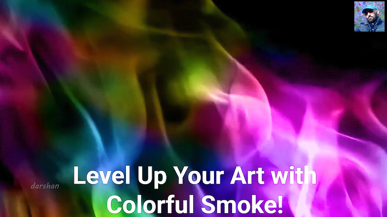 Level Up Your Art with Colorful Smoke!