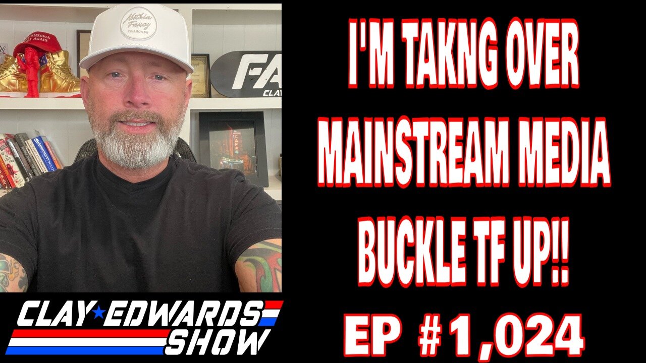 I'M TAKING OVER MAINSTREAM MEDIA, GET ON BOARD!!