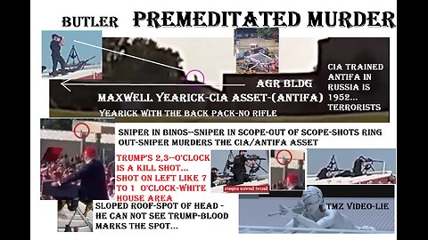 Butler PREMEDITATED MURDER, High Treason-FBI CIA DEEP STATE