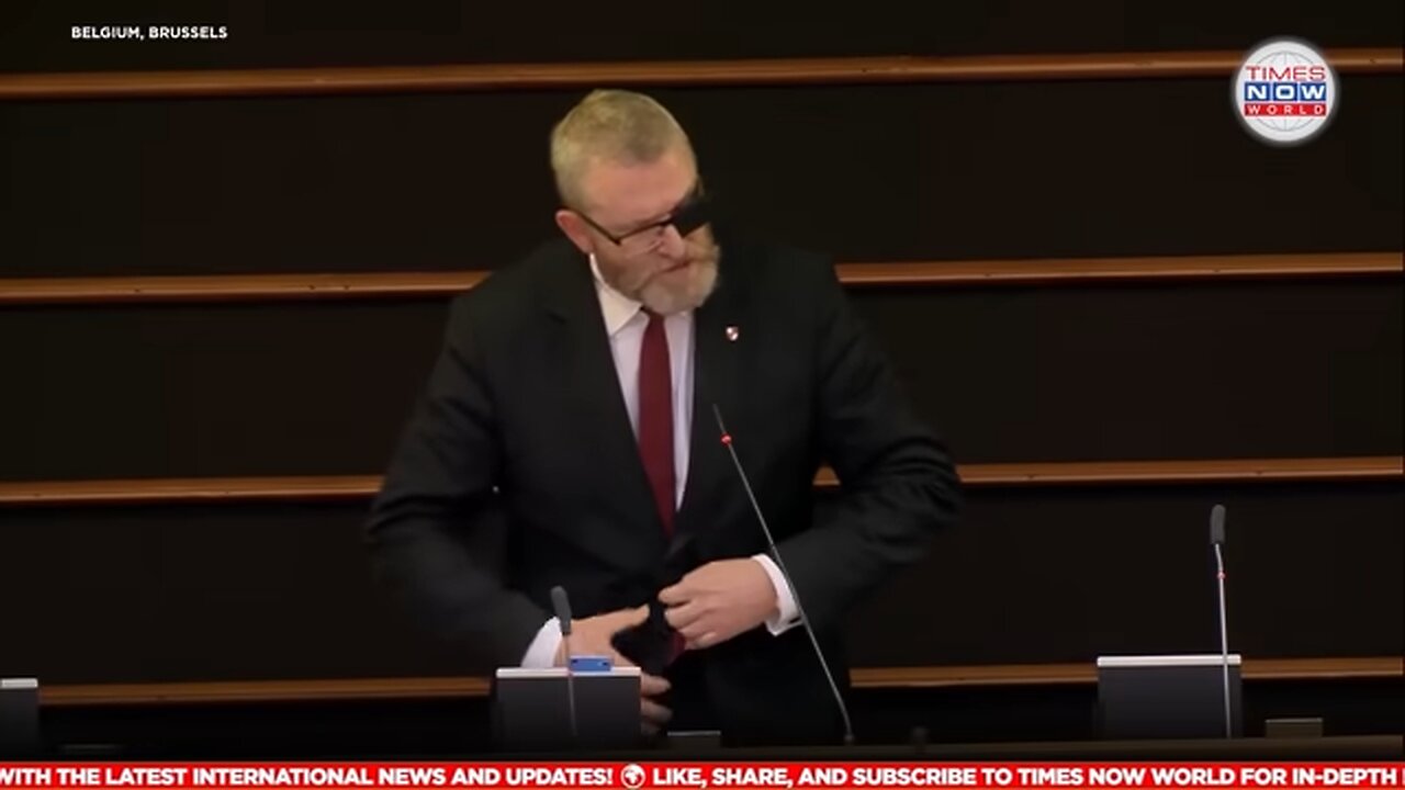 EU SILENCES CRITICISM? Polish MEPs Mic Cut Sparks Fury After He Calls Ursula Reichsführerin