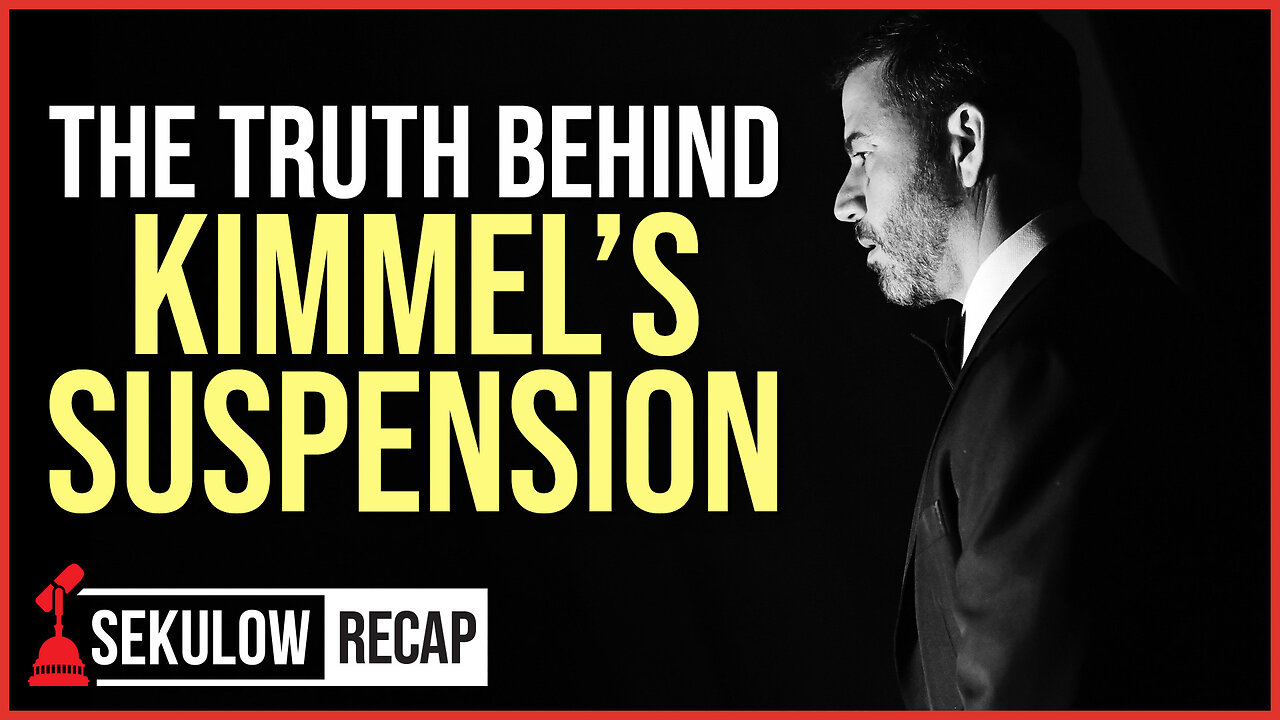 The Truth Behind Kimmel’s Suspension