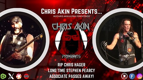 Chris Hager: A Tribute & More on Chris Akin Presents