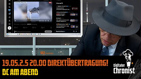19.05.25 20.00 Direktübertragung! DC am Abend