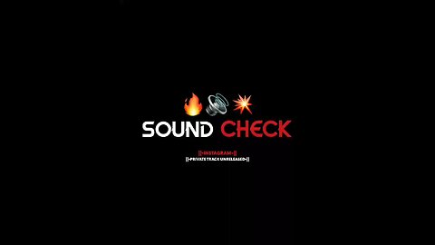 sound check // edm sound // music