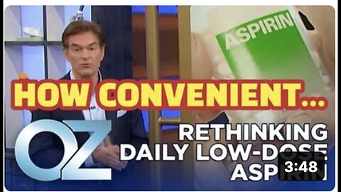 "Begin Vaccinations, Cease Aspirin Usage"