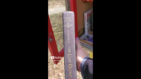 Donating The Last Olypian by Rick Riodan