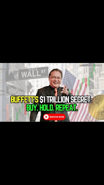 📈 Buffett’s $1 Trillion Secret: Buy. Hold. Repeat.
