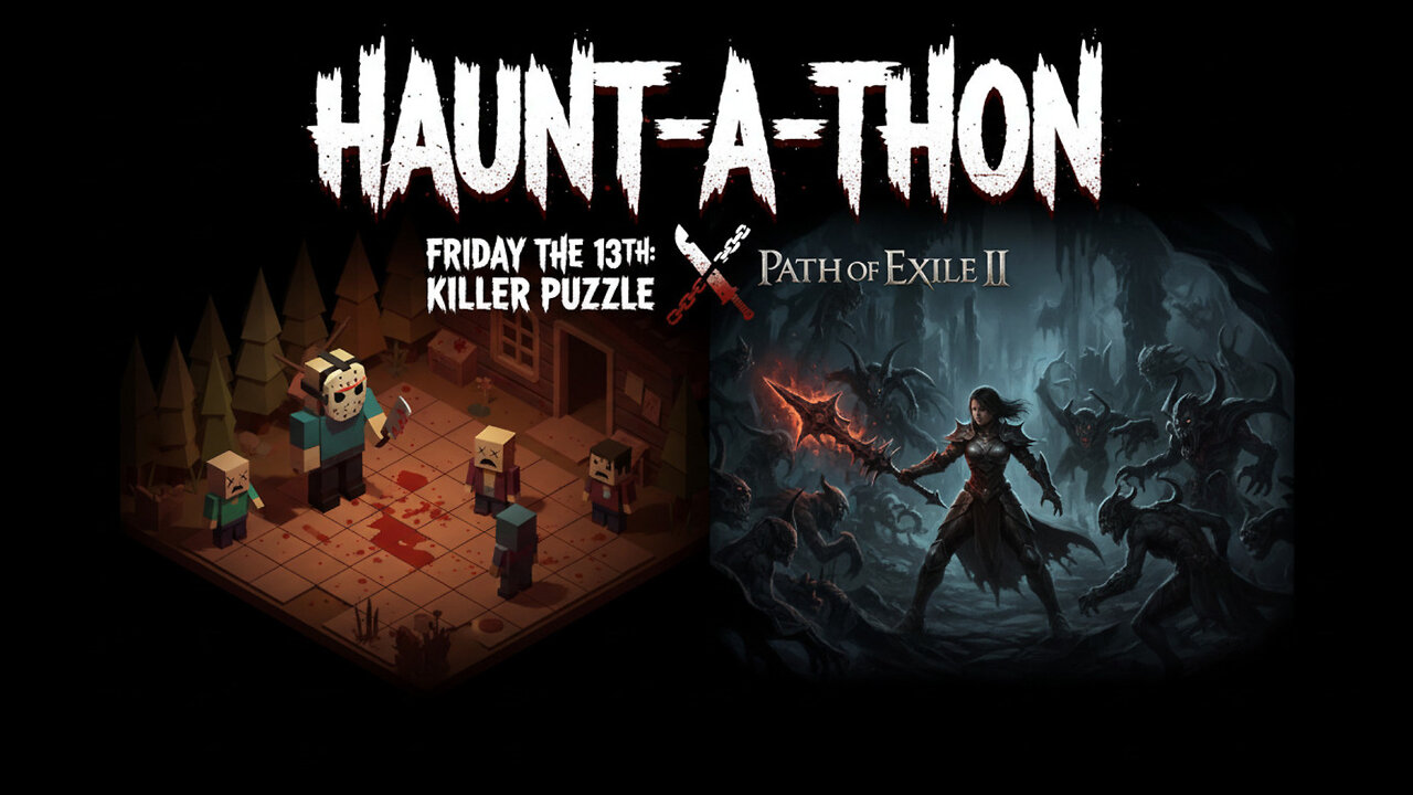 Playing Friday the 13th: Killer Puzzle and Path of Exile 2!