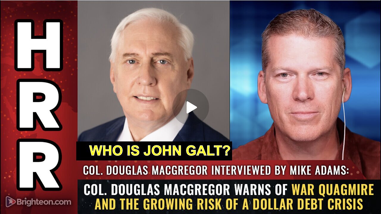 HRR W/ Col. Douglas Macgregor warns of WAR QUAGMIRE and the growing risk..
