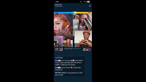 Moet team pk get ready for bday outting