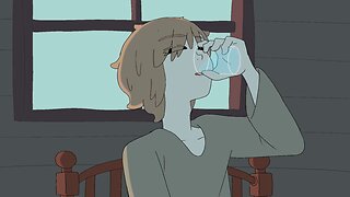 水の一杯