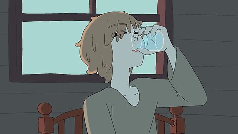 水の一杯