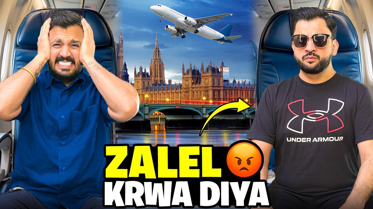 8 Hours in Economy flight zalel ho gyaš©Surprise received in Dubaiš