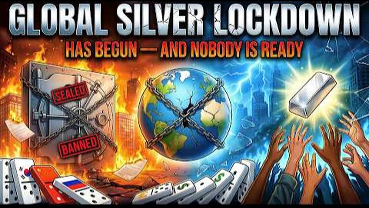 The Global Silver Lockdown Has Begun — Nobody Is Ready | Governments Are Quietly Hoarding Silver