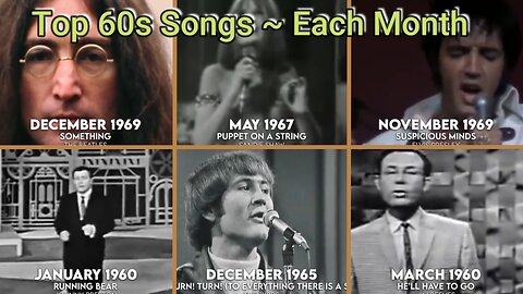 Every #1 Hit of the 1960s – Month by Month! | Most Popular Songs of the 60s