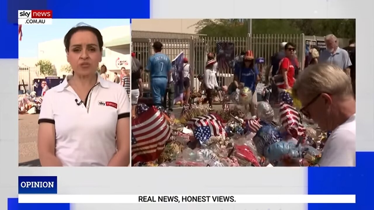 Charlie Kirk memorial: Rita Panahi arrives in Arizona to report live