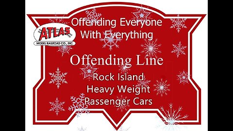 Atlas Rock Island Heavy Weight Passenger Cars