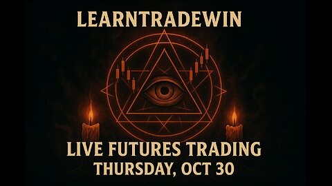 🔴 LearnTradeWin | Live Futures Trading – Rituals of the Chart