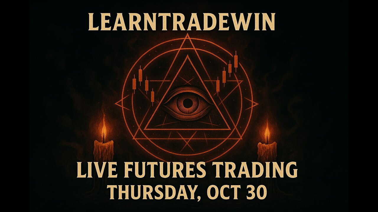🔴 LearnTradeWin | Live Futures Trading – Rituals of the Chart