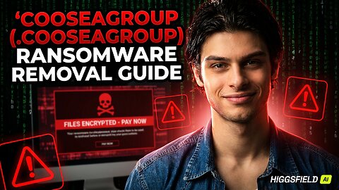 || SOLVED ✅🔘|| Cooseagroup (.Cooseagroup) ransomware Virus - removal and Decryption