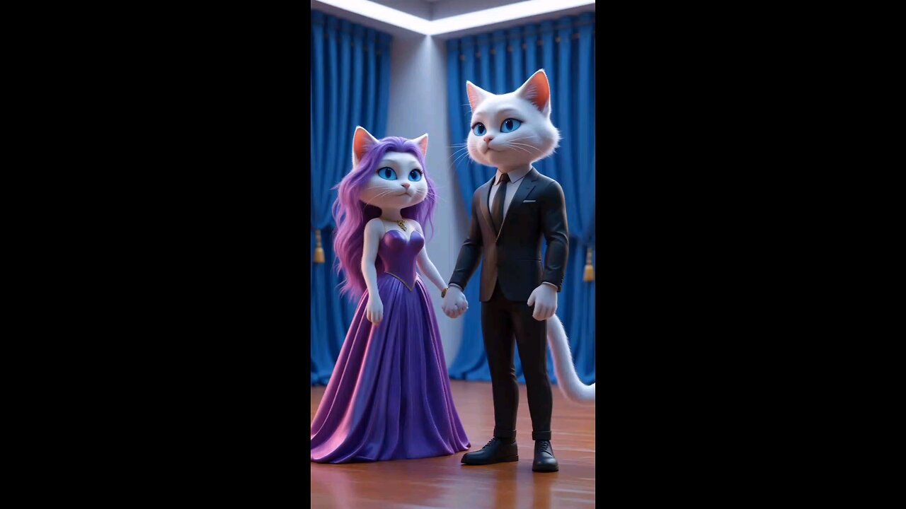 cat couple 💞🤩💜