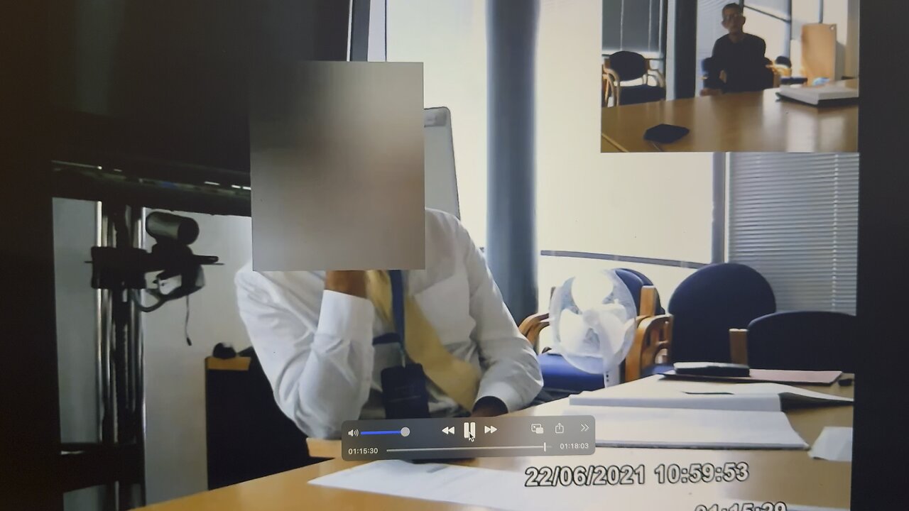 Scotland Yard interview